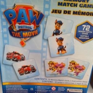 NICKELODEON'S PAW Patrol Card Matching game